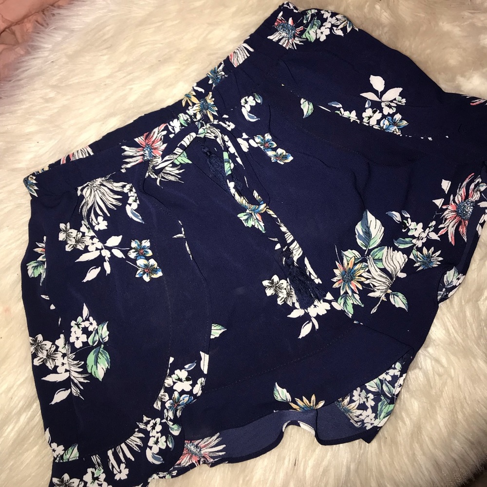 flowy flower shorts 🌼